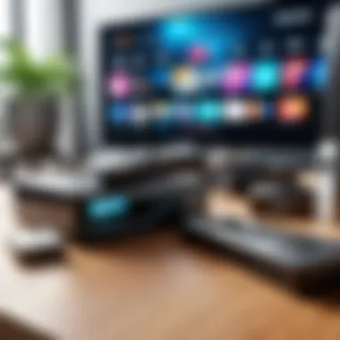 Compatible Streaming Devices for Amazon Prime Video Infographic showcasing streaming devices compatible with Amazon Prime Video