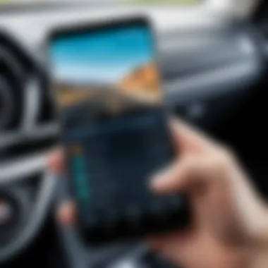 Navigating App Settings on Android Android device showing app settings