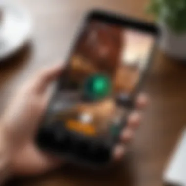 Innovative Find My Device Functionality Smartphone displaying Find My Device feature
