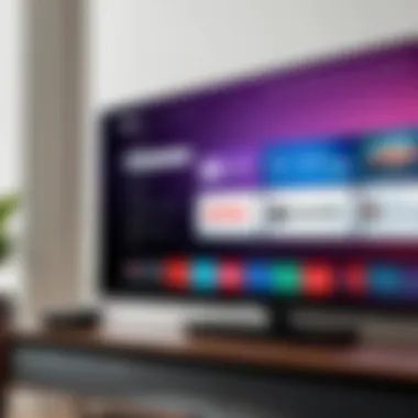 Roku TV Screen Mirroring Menu Roku TV interface showcasing screen mirroring options