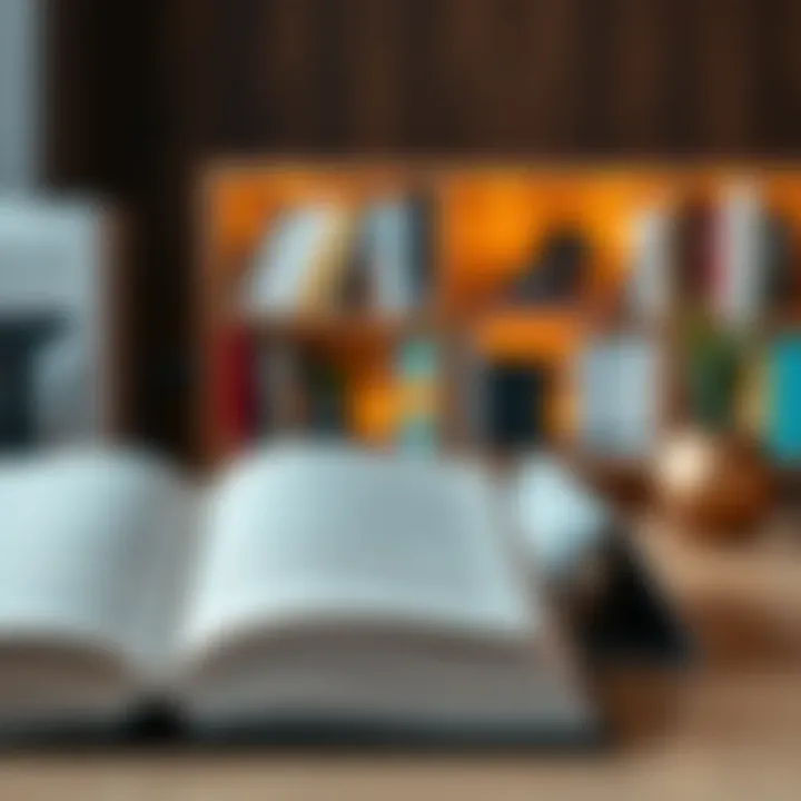 Illustration of tips for enhancing digital reading experience