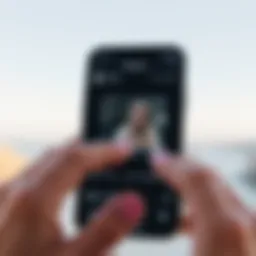 Visual representation of Instagram video downloading