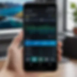 Android screen capture interface