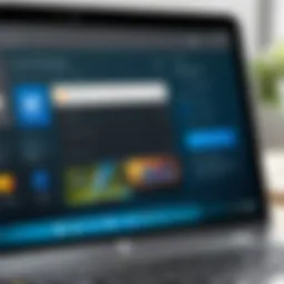 User interface of the HP Printer app on a Chromebook