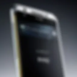 HTC logo on smartphone display