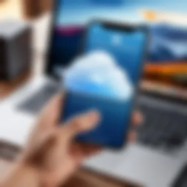 Efficient iCloud Backup Process Illustration of iCloud Backup
