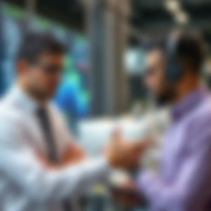 Business and Developer Discussion A focused discussion between a business and developer