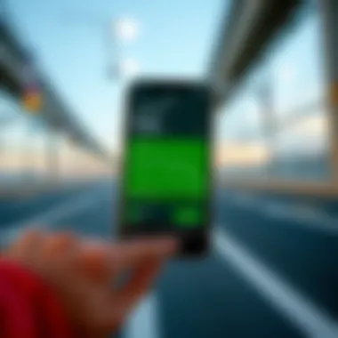 User Interface of 5k Training Apps User-friendly interface of a running application