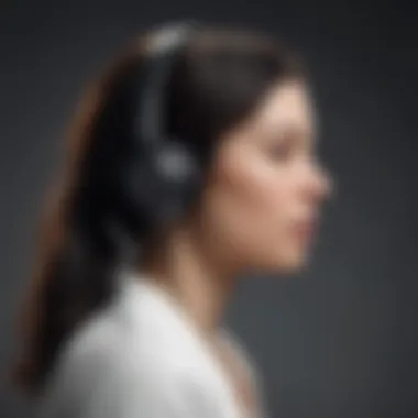 Silent Symphony Sanctuary Noise-canceling earphones for immersive sound isolation