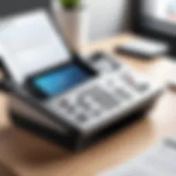 Innovative Fax App Interface