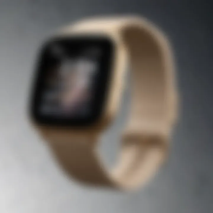 Innovative Fitbit Versa 2 Gold Band Features