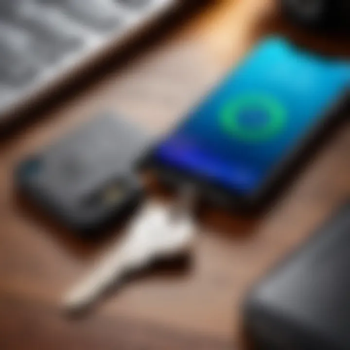 iPhone Key Tag Organizer