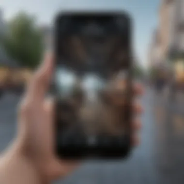 Enhancing Mobile Experience on iPhone iPhone user enhancing mobile experience