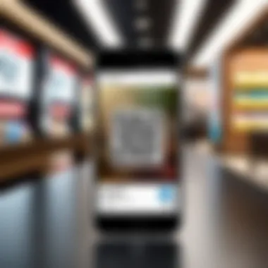 Seamless Payment with QR Codes Payment process using QR code on Samsung Galaxy device