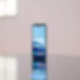 Sleek design of the LG 6 cell phone showcasing its modern aesthetic