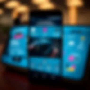 LG 6 Software Ecosystem Software interface of the LG 6 highlighting user experience and features