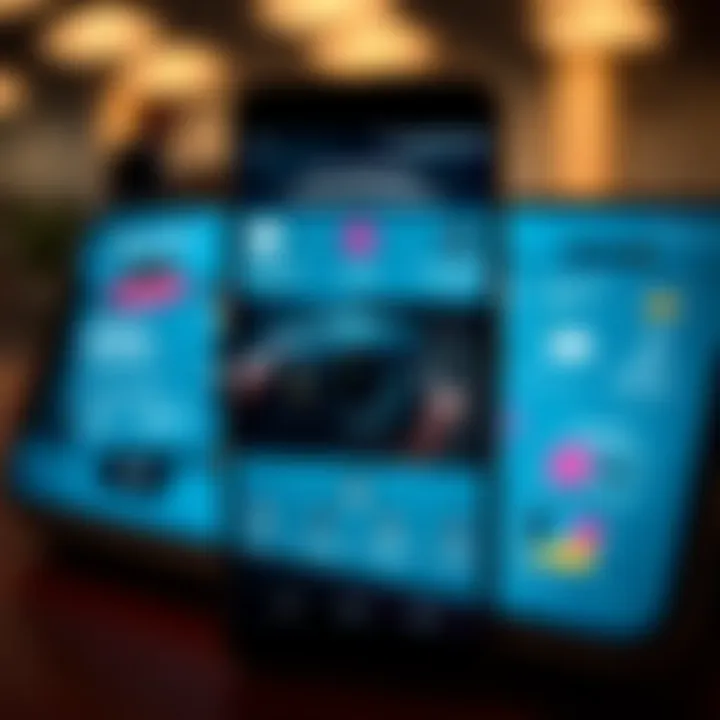 LG 6 Software Ecosystem Software interface of the LG 6 highlighting user experience and features