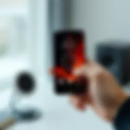 Android device screen displaying the alarm clock app interface