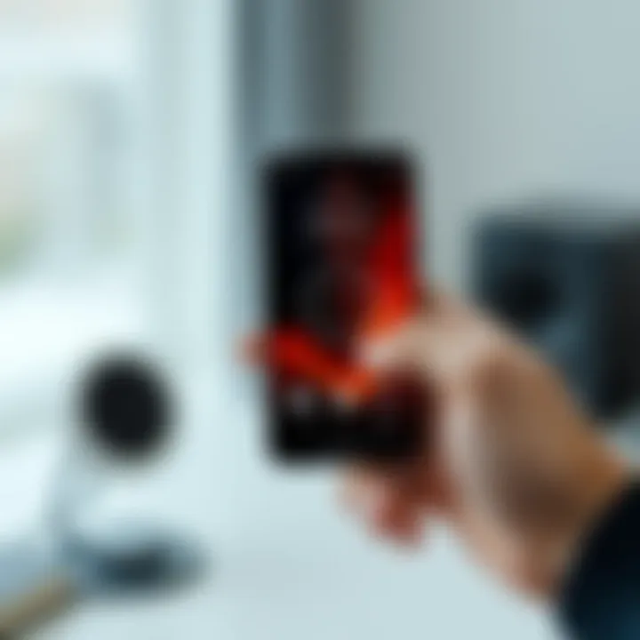 Exploring the Alarm Clock Interface on Android Android device screen displaying the alarm clock app interface