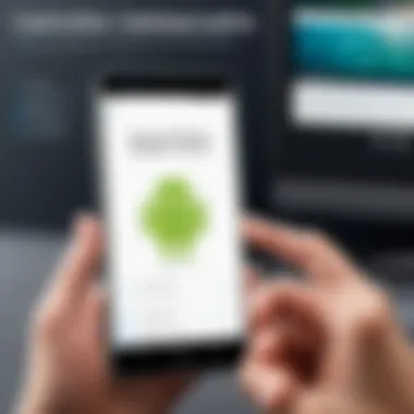 Essential Security Tips for Android Devices Diagram showing security tips for protecting Android devices