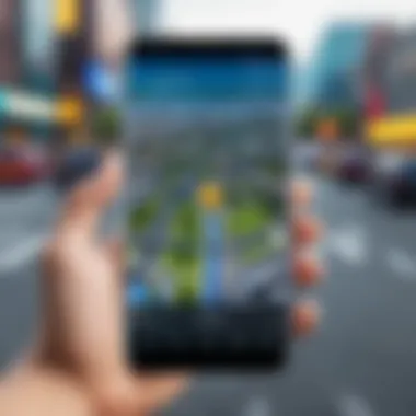 Third-Party Applications for Android Location Illustration of third-party apps for device location