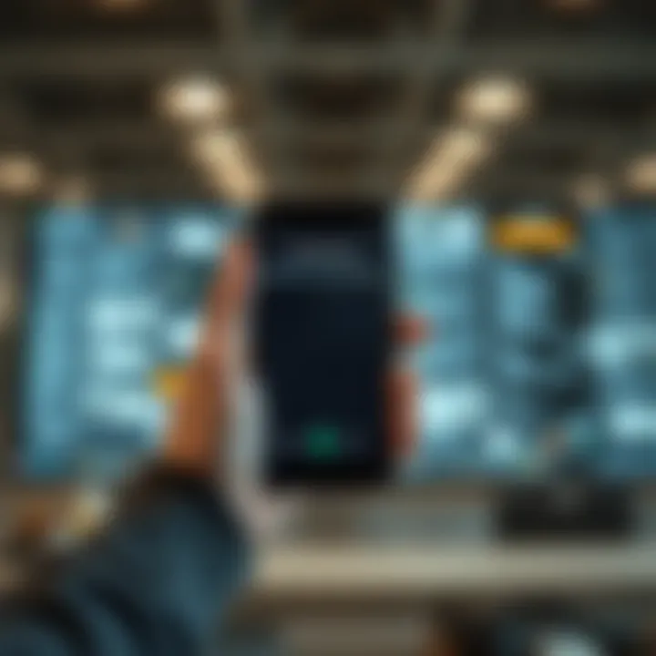 Physical indicators for locating a lost Droid phone