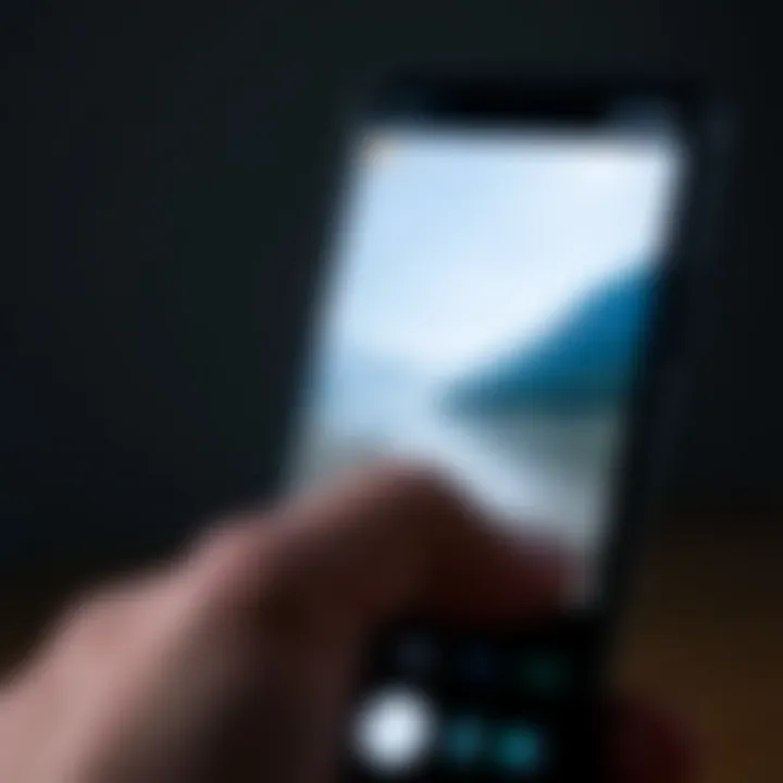 Color adjustments on a mobile editing app