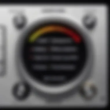 Audio Output Optimization Features Visual representation of audio output optimization options