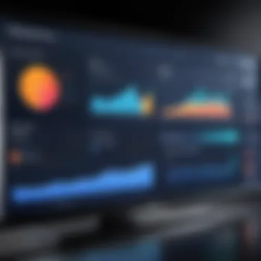 Engagement Metrics Dashboard An analytics dashboard showcasing engagement metrics of scheduled posts