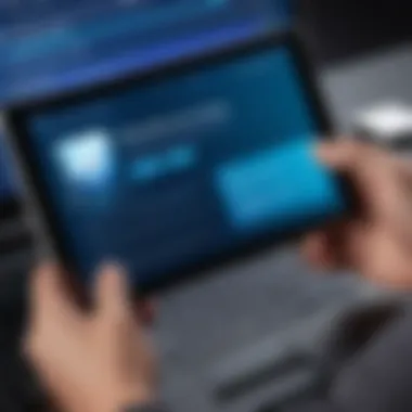 Data Recovery Options for Text Messages Graphic representation of data recovery options