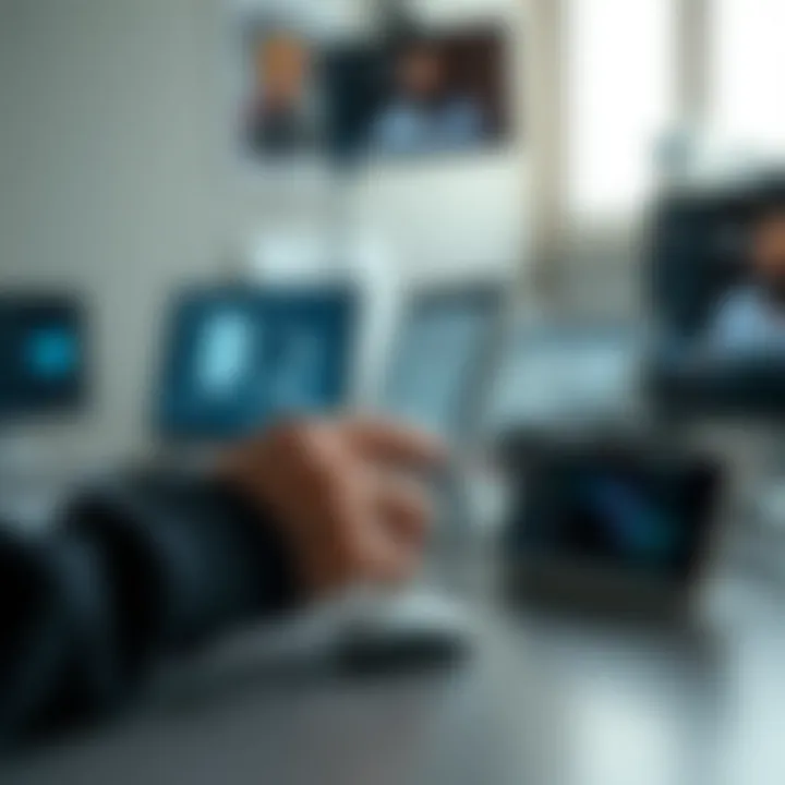 Visual representation of various file transfer methods