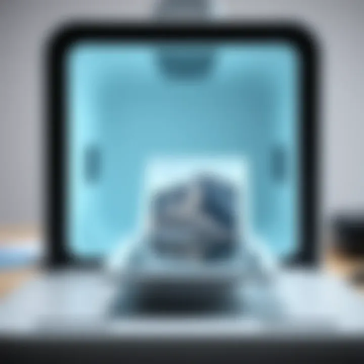 Utilizing Scanning Technology for Photo Recovery A modern scanner capturing a printed photo for digital recovery