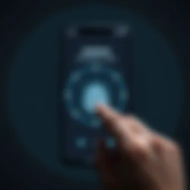 Unlocking an Android device with a fingerprint scanner