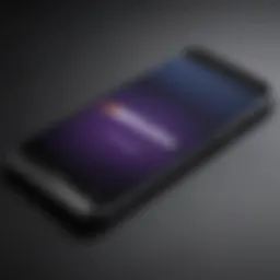 Modern smartphone with MetroPCS logo