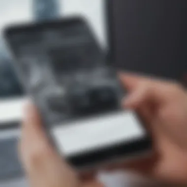 Mobile app for document scanning