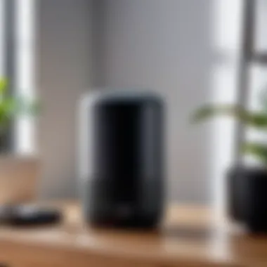 Modern smart speaker with voice control
