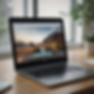 Efficient Productivity Tools Modern technology on a sleek device