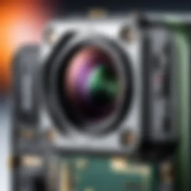 Camera Module of Motorola G Fast Close-up of Motorola G Fast camera module