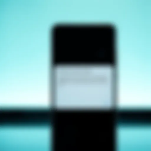 Software Update Notification on Samsung S20 Samsung S20 software update notification