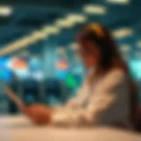 Visual representation of mobile data recharge