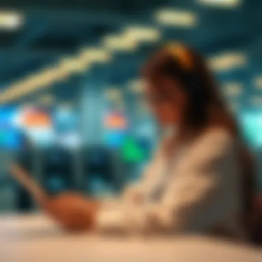 Visual representation of mobile data recharge