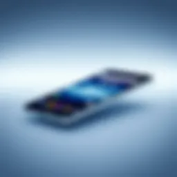 Sleek design of a popular Android smartphone