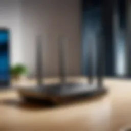Different types of WiFi routers displayed