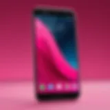 A sleek T-Mobile device showcasing the latest features.