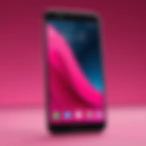 A sleek T-Mobile device showcasing the latest features.