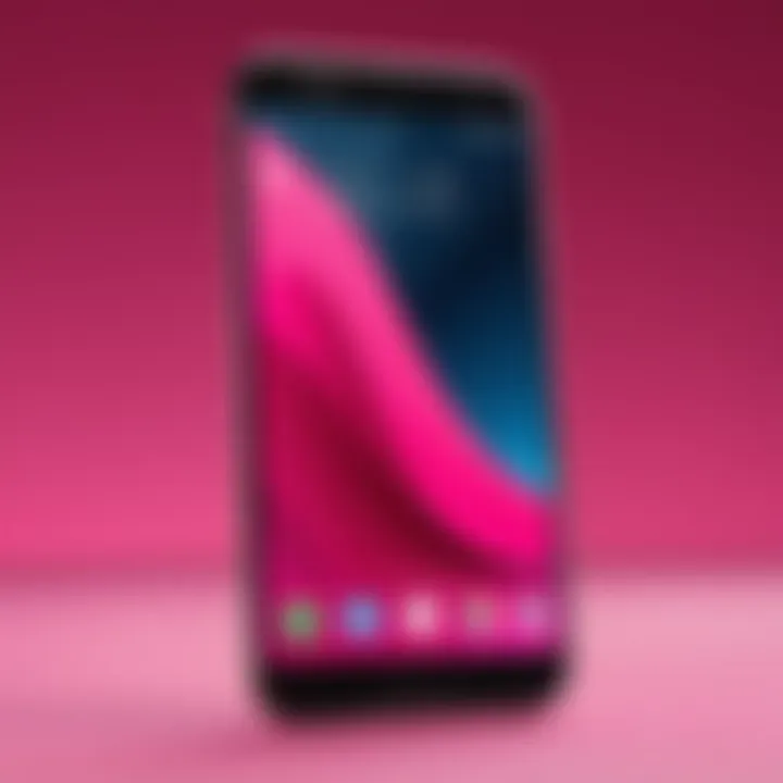 A sleek T-Mobile device showcasing the latest features.