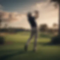 Golf Swing Technique on Virtual Course