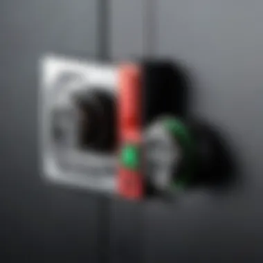 Directional Switch Two arrows pointing in opposite directions