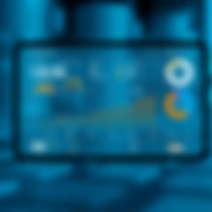 Hydration Levels and Data Analytics Illustration of hydration levels with data analytics