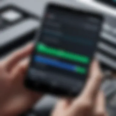 Enhancing Android Performance through RAM Management Visual representation of Android RAM optimization